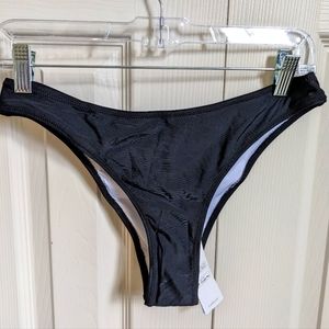 Black bikini bottoms